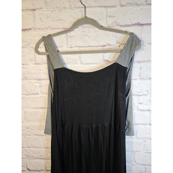 RoseGal Women's Tank Black Gray Center Loop Size 3X New with tags - Picture 8 of 10